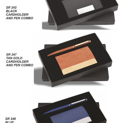 Cardholder & Pen Combo