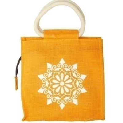 Multi-color Jute Tiffin Bags