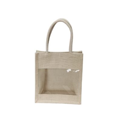 Jute Bag with Window
