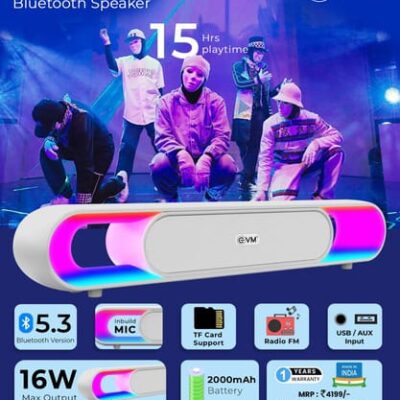 EVM Enbar Glow Bluetooth Speaker