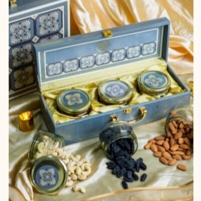 3 Jar mdf Dryfruit Box